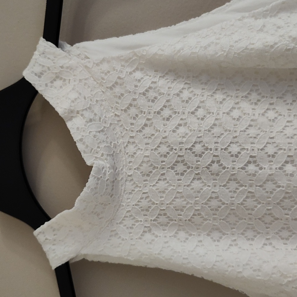 White Tahari Sleeveless Dress - Picture 2 of 16